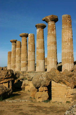 Templo de Hércules en Agrigento